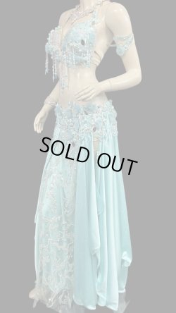 画像4: エジプトAmrオリエンタルコスチューム☆smooth emerald green ☆