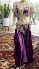エジプトAmrオリエンタルコスチューム☆lilac purple bloom ☆