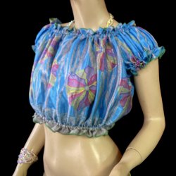 画像3: プリントパフスリーブチョリVVVVVI