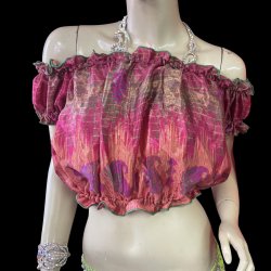 画像2: プリントパフスリーブチョリVVVVIIII