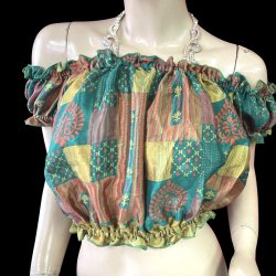 画像2: プリントパフスリーブチョリVVVVVII