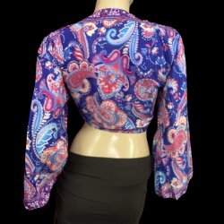 画像3: プリントバタフライスリップチョリ VVVVVVV