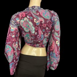 画像3: プリントバタフライスリップチョリ VVVVVVVIIII