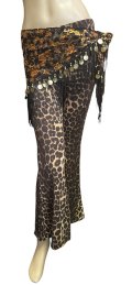 プリントストレッチパンツ☆leopard ☆