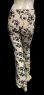 画像4: レースストレッチパンツ☆apricot black flowe☆ (4)