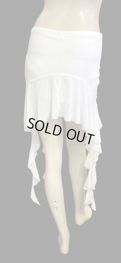 画像3: ストレッチフリルショートスカート☆White ☆