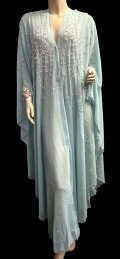 フーデットキラキラパールカバードレス☆Mint green ☆