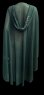 画像5: フーデットキラキラパールカバードレス☆dark  green ☆ (5)