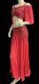画像3: スパンコールストレッチチョリ＆スカートセット☆red ☆ (3)
