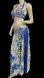 画像2: エジプトオリエンタルコスチューム☆blue lace ethnic ☆ (2)
