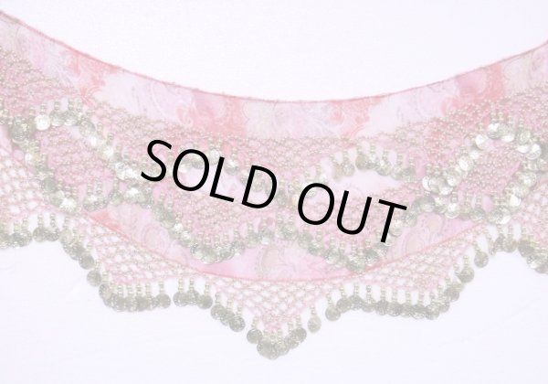 画像2: プリントシフォンチョリ☆スウィートパステルピンク☆ (2)