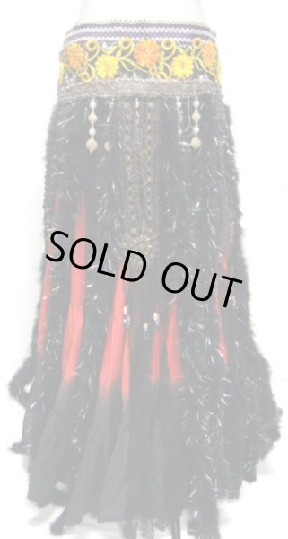 画像2: トライバルロマンティックフリンジベルト☆イエロー☆ (2)