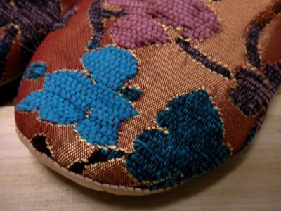 画像1: モロッコのバブーシュ☆フルールドサロン☆シックブラウン