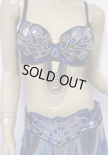 画像3: reasonable オリエンタルコスチューム☆peacock jewel☆ロイヤルブルー (3)