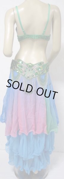 画像2: reasonable オリエンタルコスチューム☆peacock jewel☆グリーン (2)