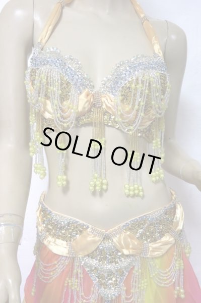 画像3: reasonable オリエンタルコスチューム☆satin ball fantasy☆イエロー (3)