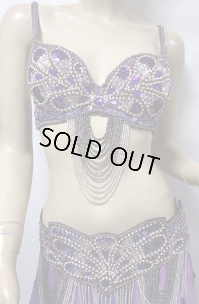 画像3: reasonable オリエンタルコスチューム☆peacock jewel☆パープル (3)