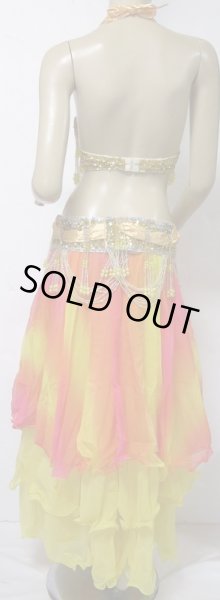 画像2: reasonable オリエンタルコスチューム☆satin ball fantasy☆イエロー (2)