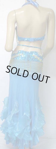 画像2: reasonable オリエンタルコスチューム☆volume bottom chandelier☆スカイブルー (2)