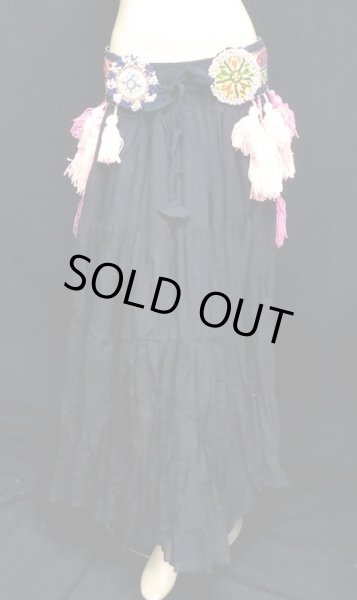 画像2: トライバルタッセルベルト☆ピンクグラデーションI☆ (2)