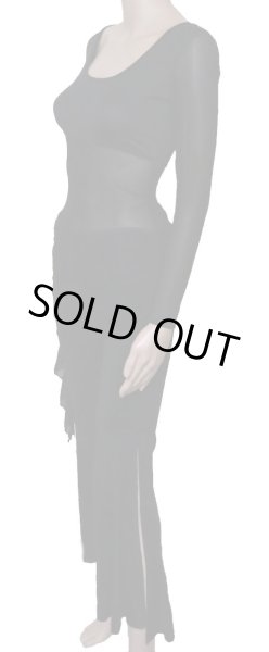 画像2: チョリ＆パンツ&ヒップスカーフセット☆メッシュカバー☆ブラック (2)