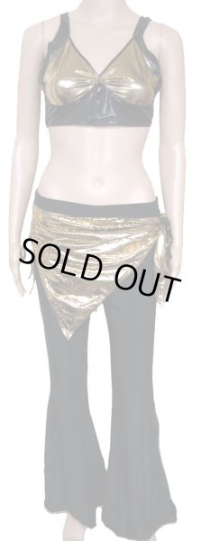 画像3: ♥HANAN♥チョリ&パンツセット/ラメトップス&チョリ&パンツ/ゴールド (3)