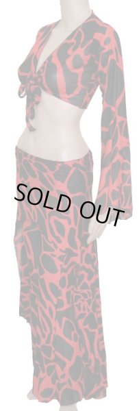 画像2: ♥HANAN♥チョリ&パンツセット/レース3ピースセット/レッド&ブラック (2)