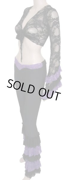 画像2: ♥HANAN♥チョリ&パンツセット/フリルドチョリ&パンツ/ラベンダーバブル (2)