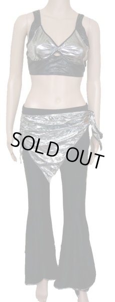 画像3: ♥HANAN♥チョリ&パンツセット/ラメトップス&チョリ&パンツ/シルバー (3)