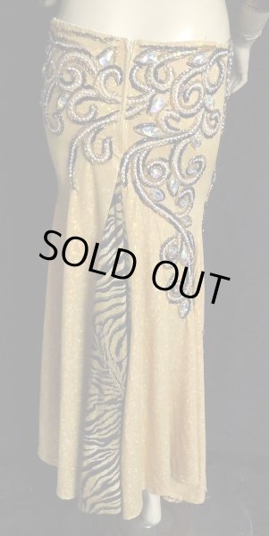 画像3: エジプトオリエンタルコスチューム☆サフランイエローゼブラ☆ (3)