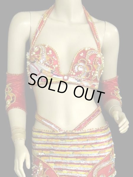 画像2: ❤ハナン/HANAN❤エジプトオリエンタルコスチューム☆printredorange☆  (2)