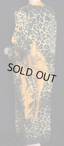 画像3: モロッコのガラベーヤ☆イエローレオパード☆ (3)