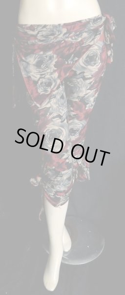 画像3: ♥HANAN/ハナン♥ヒップスカーフストレッチパンツ☆オールドローズ☆ (3)