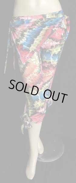 画像3: ♥HANAN/ハナン♥ヒップスカーフストレッチパンツ☆ヒッピーピーコック☆ (3)