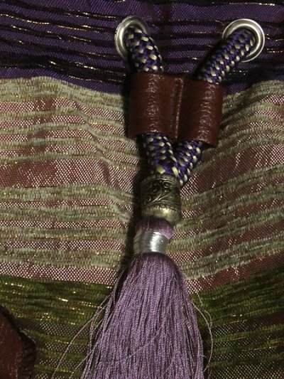 画像1: モロッコのバッグ☆マルチモーヴ☆