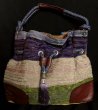 画像1: モロッコのバッグ☆マルチモーヴ☆ (1)