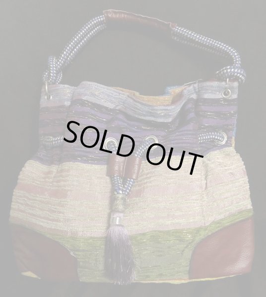 画像1: モロッコのバッグ☆マルチモーヴ☆ (1)