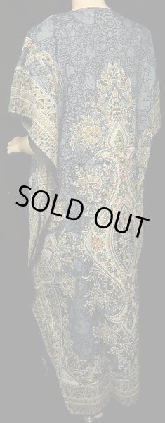 画像3: プリントカバードレス☆グレーアラビアンアラベスク☆ (3)