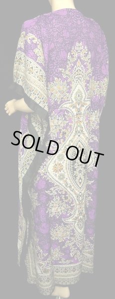 画像3: プリントカバードレス☆パープルアラビアンアラベスク☆ (3)