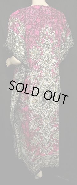 画像3: プリントカバードレス☆ピンクアラビアンアラベスク☆ (3)