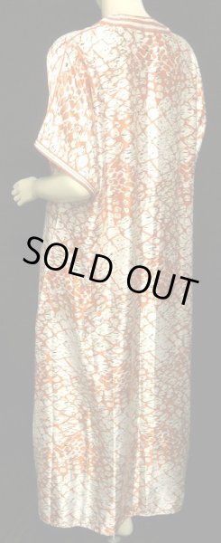 画像3: モロッコのガラベーヤ☆オレンジクラッシュ☆ (3)