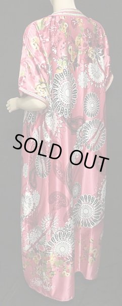 画像3: モロッコのガラベーヤ☆サーモンピンクエスニック☆ (3)