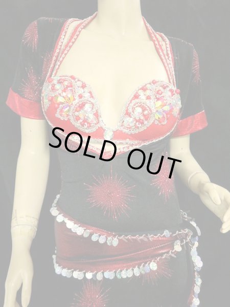 画像2: ♥HANAN/ハナン♥ショートスリーブバラディドレス☆redlamespark☆ (2)