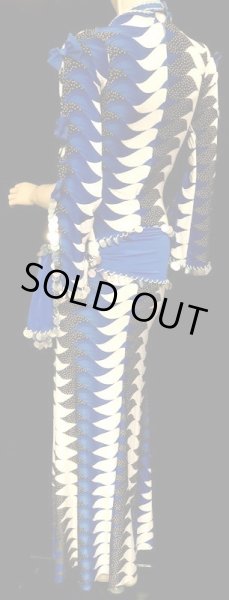 画像3: ♥HANAN/ハナン♥ショートスリーブバラディドレス☆bluegeometric☆ (3)