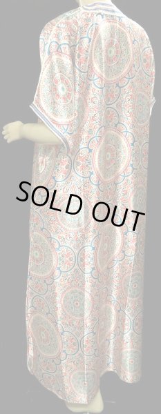 画像3: モロッコのガラベーヤ☆マルチカラーアラベスク☆ (3)