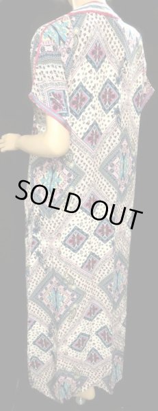 画像3: モロッコのガラベーヤ☆マルチカラーエスニック☆ (3)