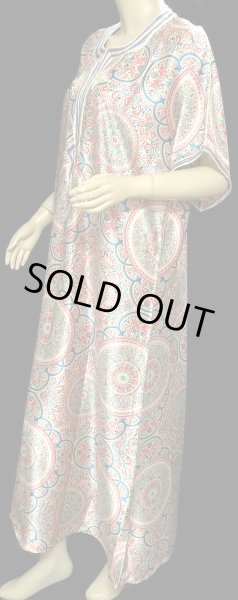 画像2: モロッコのガラベーヤ☆マルチカラーアラベスク☆ (2)