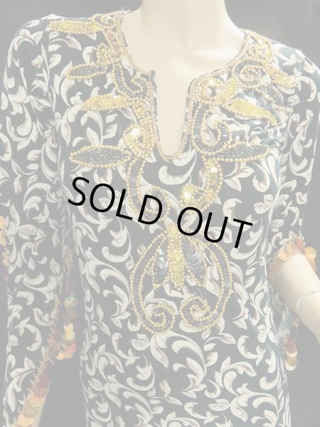 画像2: ♥HANAN/ハナン♥サイディドレス☆monotonearabesque☆ (2)