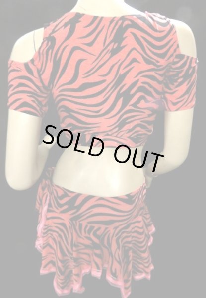 画像2: ♥HANAN♥ストレッチチョリ＆ヒップスカーフ☆orangeredzebra☆ (2)