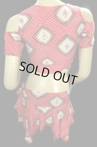 画像2: ♥HANAN♥ストレッチチョリ＆ヒップスカーフ☆redethnicdiamond☆ (2)